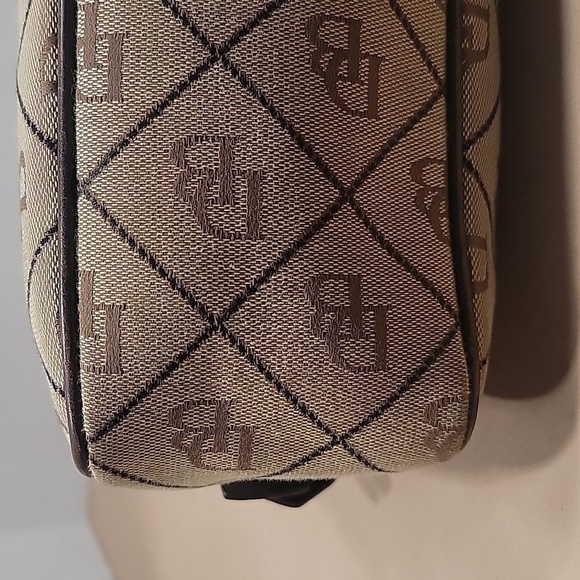 Dooney & Bourke Vintage Y2K Signature Monogram Shoulder Bag w/ Matching Wallet - Picture 10 of 16
